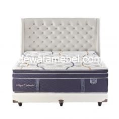 Bed Set Size 120 - ELITE Royal Continental / White Blue 